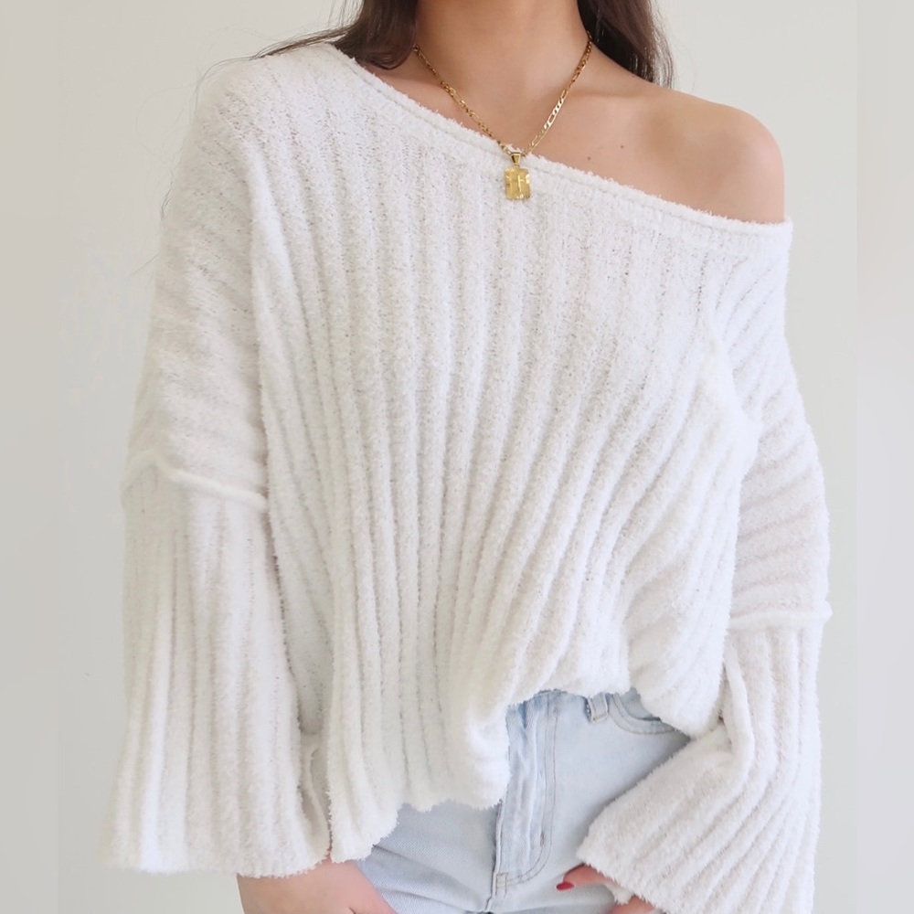 POL Cozy Oversized Ribbed Sweater